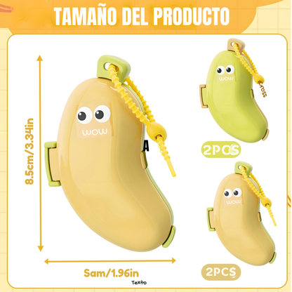 Portacepillos Divertido en Forma de Plátano.